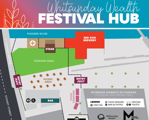 Festival Hub 2024 Map news
